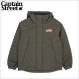 【送料無料】CAPTAIN STREET Oval Logo JKT OLIVE キャプテンストリート