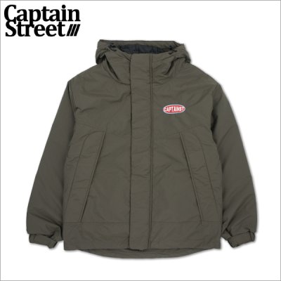 画像1: 【送料無料】CAPTAIN STREET Oval Logo JKT OLIVE キャプテンストリート