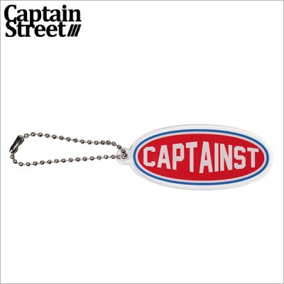 画像1: CAPTAIN STREET Oval Logo キーホルダー キャプテンストリート