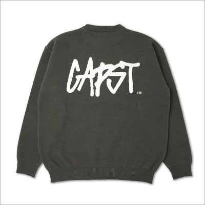 画像2: 【送料無料】CAPTAIN STREET CAPST Logo Knit C.GRAY キャプテンストリート