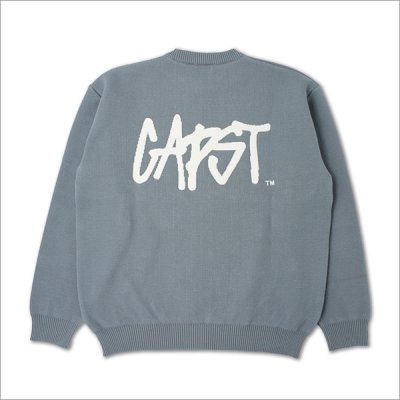 画像2: 【送料無料】CAPTAIN STREET CAPST Logo Knit BLUE キャプテンストリート