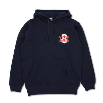 画像2: 【送料無料】CAPTAIN STREET KYE P/Oパーカー NAVY キャプテンストリート