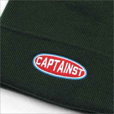 画像3: CAPTAIN STREET Oval Logo ニットキャップ GREEN キャプテンストリート