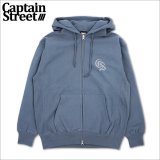 【送料無料】CAPTAIN STREET Classic CS ZIPパーカー BLUESTONE キャプテンストリート