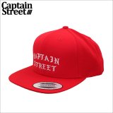 CAPTAIN STREET FO スナップバックキャップ RED キャプテンストリート