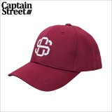 CAPTAIN STREET eighty キャップ BURGUNDY キャプテンストリート