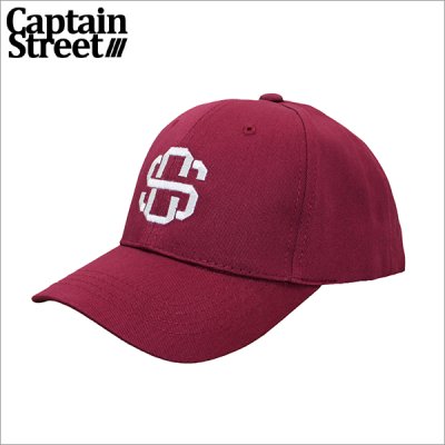 画像1: CAPTAIN STREET eighty キャップ BURGUNDY キャプテンストリート