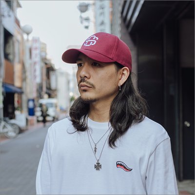 画像2: CAPTAIN STREET eighty キャップ BURGUNDY キャプテンストリート