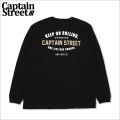 CAPTAIN STREET GS L/S Tシャツ BLACK キャプテンストリート