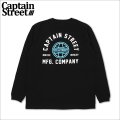 CAPTAIN STREET WFA L/S Tシャツ BLACK キャプテンストリート