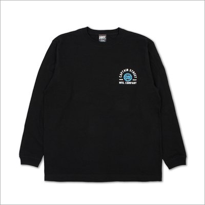 画像2: CAPTAIN STREET WFA L/S Tシャツ BLACK キャプテンストリート