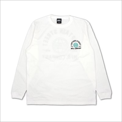 画像2: CAPTAIN STREET WFA L/S Tシャツ WHITE キャプテンストリート