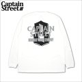 CAPTAIN STREET KYE L/S Tシャツ WHITE キャプテンストリート