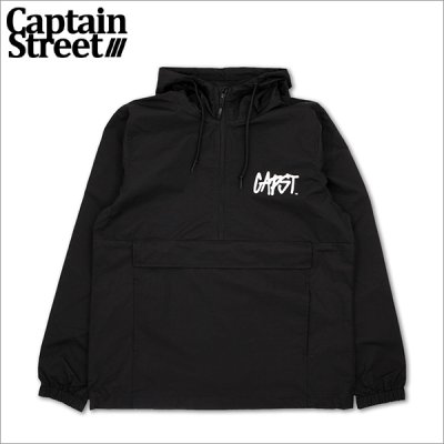 画像1: 【送料無料】CAPTAIN STREET CAPST Logo Anorak JKT BLACK キャプテンストリート