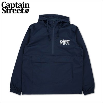 画像1: 【送料無料】CAPTAIN STREET CAPST Logo Anorak JKT NAVY キャプテンストリート