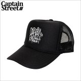 CAPTAIN STREET Tag メッシュキャップ BLACK キャプテンストリート