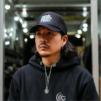 画像2: CAPTAIN STREET Tag メッシュキャップ BLACK キャプテンストリート