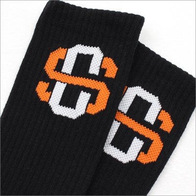 画像3: CAPTAIN STREET eighty SOCKS BLACK キャプテンストリート