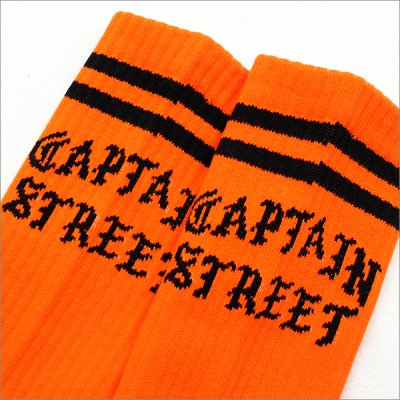 画像3: CAPTAIN STREET FO SOCKS ORANGE キャプテンストリート