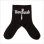 画像2: Deviluse デビルユース Logo Socks BLACK (2)