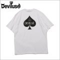 Deviluse デビルユース Spade Tシャツ WHITE