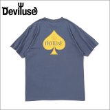 Deviluse デビルユース Spade Tシャツ NAVY