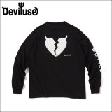 Deviluse デビルユース Stencil L/S Tシャツ BLACK