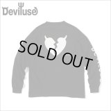 Deviluse デビルユース Stencil L/S Tシャツ BLACK