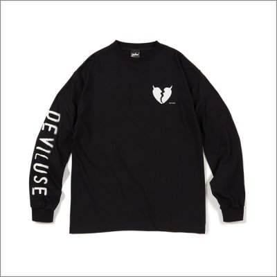 画像2: Deviluse デビルユース Stencil L/S Tシャツ BLACK