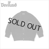 【送料無料】Deviluse デビルユース Mohair カーディガン BLACK