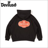 【送料無料】Deviluse デビルユース Rising P/Oパーカー BLACK