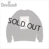 【送料無料】Deviluse デビルユース Love Life クルーネックスウェット BLACK