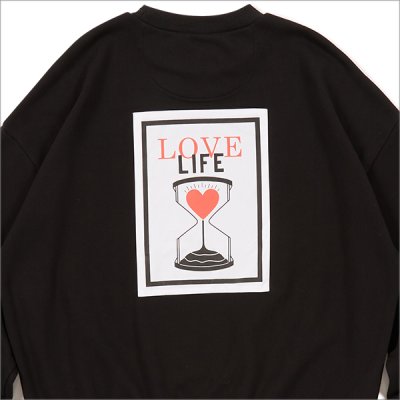 画像4: 【送料無料】Deviluse デビルユース Love Life クルーネックスウェット BLACK