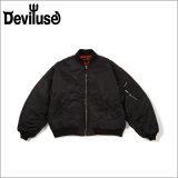 【送料無料】Deviluse デビルユース MA-1 BLACK