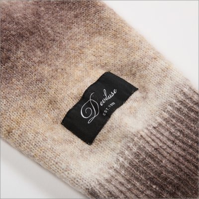 画像4: 【送料無料】Deviluse デビルユース Border Knit Crewneck BROWN