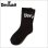 画像1: Deviluse デビルユース Logo Socks BLACK (1)