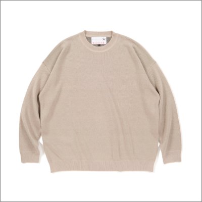 画像2: 【送料無料】Deviluse デビルユース Heartaches Knit Crewneck OATMEAL