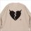 画像4: 【送料無料】Deviluse デビルユース Heartaches Knit Crewneck OATMEAL (4)