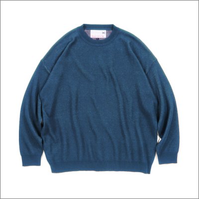 画像2: 【送料無料】Deviluse デビルユース Heartaches Knit Crewneck NAVY