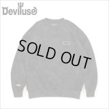 【送料無料】Deviluse デビルユース Blank Logo クルーネックスウェット BLACK