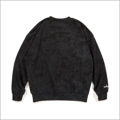 画像2: 【送料無料】Deviluse デビルユース Blank Logo クルーネックスウェット BLACK