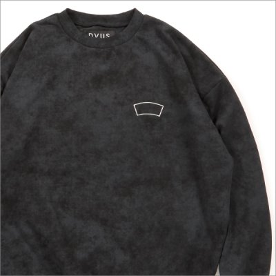 画像4: 【送料無料】Deviluse デビルユース Blank Logo クルーネックスウェット BLACK