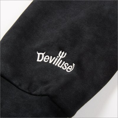 画像5: 【送料無料】Deviluse デビルユース Blank Logo クルーネックスウェット BLACK