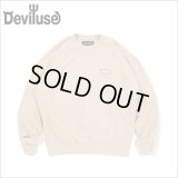 【送料無料】Deviluse デビルユース Blank Logo クルーネックスウェット SAND