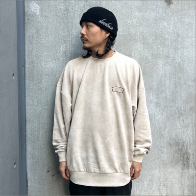 画像3: 【送料無料】Deviluse デビルユース Blank Logo クルーネックスウェット SAND