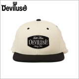 Deviluse デビルユース Trade Mark スナップバックキャップ BLACK/NATURAL