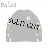 Deviluse デビルユース Sacred Heart L/S Tシャツ BLACK