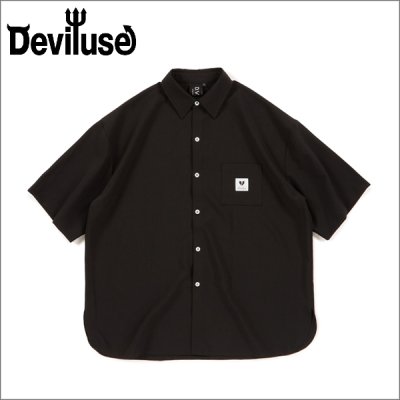 画像1: 【送料無料】Deviluse デビルユース Heartaches S/Sシャツ BLACK