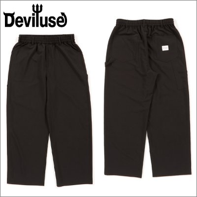 画像1: 【送料無料】Deviluse デビルユース Carpenter パンツ BLACK