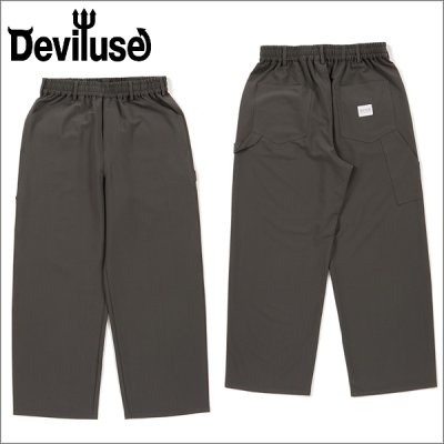 画像1: 【送料無料】Deviluse デビルユース Carpenter パンツ CHARCOAL